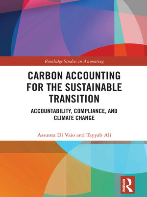 cover image of Carbon Accounting for the Sustainable Transition
